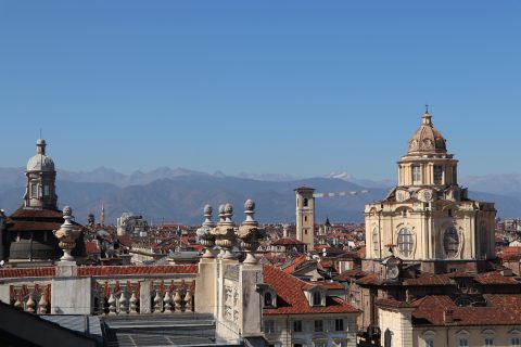 Torino und die Alpen. Foto Tommaso Marani (CC BY-NC-ND 4.0)