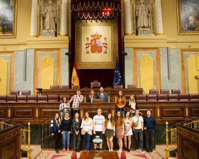 Gruppenbild Studienreise Madrid 2019