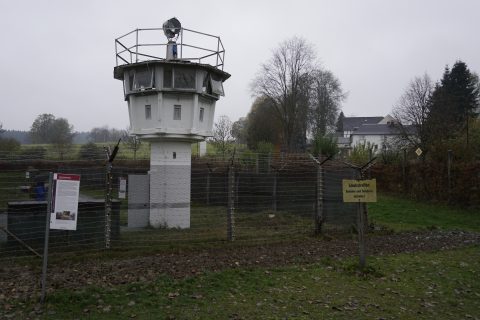 Grenzschutzanlage in Mödlareuth